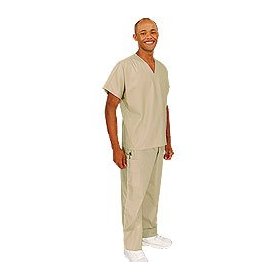 Show details of Unisex Solid Scrub Set (Assorted Colors, XS-5X) by Cherokee Workwear.