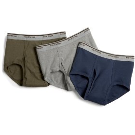 Show details of Fruit of the Loom Men's Rugged Brief 3-Pack.