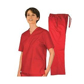 Show details of Women's Scrub Set Medical Scrub Top and Pant (Assorted Colors, XS-3X) Sizes Run Large.