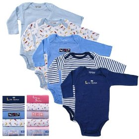 Show details of 5-Pack Long Sleeve Bodysuits.