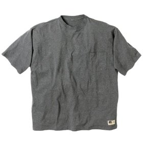 Show details of Russell Athletic Men's Big & Tall Basic Short Sleeve Solid Crew Neck T-Shirt With Chest Pocket.