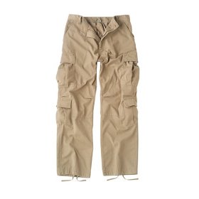 Show details of Camouflage Vintage Paratrooper Fatigues Cargo Pants (More Colors Available).