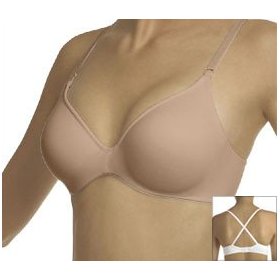 Show details of Barely There Women's Invisible Look Underwire Bra #4104.