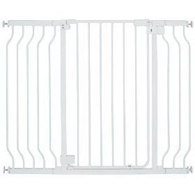 Show details of Summer Infant Sure and Secure Extra Tall Walk-Thru Gate in White.