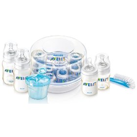 Show details of Philips Avent Essentials Gift Set with Sterilizer, BPA Free.