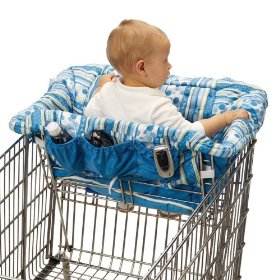 Show details of Boppy Protect Me Shopping Cart Liner - Neutral.