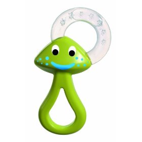 Show details of Vulli Chan Pie Gnon Cool It Soother Teether, Green.