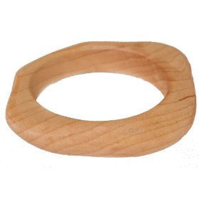Show details of Waldorf Maple Teether Natural Teething Ring.