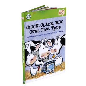 Show details of LeapFrog�  Tag Kid Classic Storybook Click, Clack, Moo, Cows That Type.