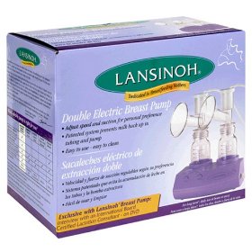 Show details of Lansinoh Double Electric Breast Pump - 1 Count.