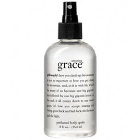Show details of philosophy - amazing grace - perfumed body spritz - body spray.