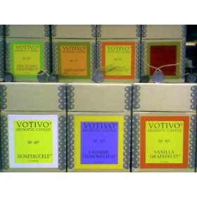 Show details of Votivo Aromatic Poured Candle 50 Hours.