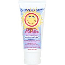 Show details of California Baby SPF 30+ Everyday/Year-Round Sunscreen Lotion - 2.9 oz.
