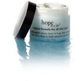 Show details of philosophy - hope in a jar - world-famous daily facial moisturizer cream.