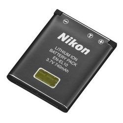 Show details of Nikon EN-EL10 Lithium-ion Battery for Nikon Coolpix S600, S520 & S210.