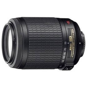 Show details of Nikon 55-200mm f/4-5.6G ED IF AF-S DX VR Zoom Nikkor Lens.
