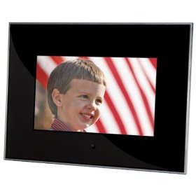 Show details of Sunpak 7-Inch Acrylic Digital Photo Frame (Black).