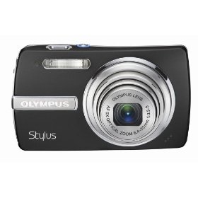 Show details of Olympus Stylus 840 8.0MP Digital Camera with 5x Optical Dual Image Stabilized Zoom (Black).