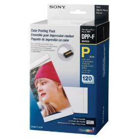 Show details of Sony 4 x 6 Inch Print Pack with Snap-off Edges for DPP-F Printers (SVM-F120P).
