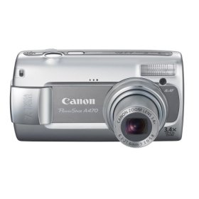 Show details of Canon PowerShot A470 7.1MP Digital Camera with 3.4x Optical Zoom (Gray).