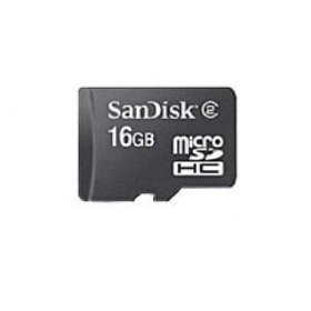 Show details of SanDisk 16GB microSDHC Card.