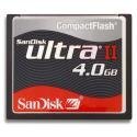 Show details of SanDisk SDCFH-004G-A11 4GB/15MB Ultra II CF Card ( US Retail Package ).