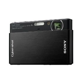 Show details of Sony Cybershot DSC-T77 Full HD 1080i, 10.1 MP Digital Camera with 4x Optical Zoom with Super Steady Shot Image Stabilization (Black).