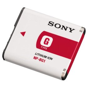 Show details of Sony NP-BG1 Type G Lithium Ion Rechargeable Battery Pack for Sony W Series, T20, T100, N2, N1, H7 & H9 Digital Cameras.