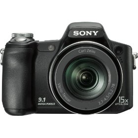 Show details of Sony Cyber-shot DSCH50 9.1 MP Digital Camera with 15x Optical Zoom with Super Steady Shot.