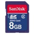 Show details of Sandisk 8GB SDHC Memory Card (SDSDB-8192, Bulk Package).