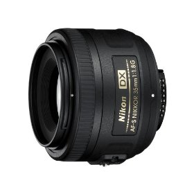 Show details of Nikon 35mm f/1.8G AF-S DX Lens for Nikon Digital SLR Cameras.