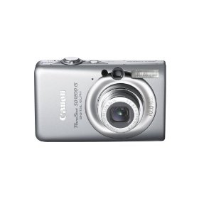 Show details of Canon PowerShot SD1200IS 10 MP Digital Camera with 3x Optical Image Stabilized Zoom and 2.5-inch LCD (Light Gray).