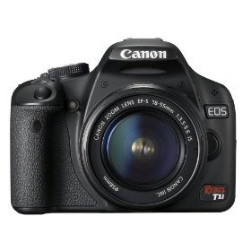 Show details of Canon EOS Rebel T1i 15.1 MP CMOS Digital SLR Camera with 3-Inch LCD and EF-S 18-55mm f/3.5-5.6 IS Lens.