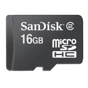 Show details of Sandisk 16GB Microsd Card.