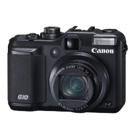 Show details of Canon Powershot G10 14.7MP Digital Camera with 5x Wide Angle Optical Image Stabilized Zoom.
