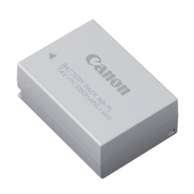 Show details of Canon NB-7L Lithium-Ion Battery Pack for Canon G10 Digital Cameras.