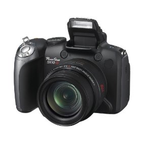 Show details of Canon Powershot SX10IS 10MP Digital Camera with 20x Wide Angle Optical Image Stabilized Zoom.