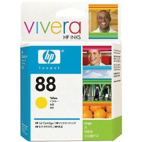 Show details of HP 88XL Yellow Officejet Ink Cartridge (C9393AN).