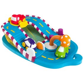 Show details of Sassy Car Wash Bath Toy.