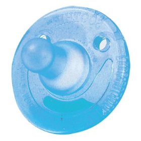 Show details of Soothie Newborn Pacifier 2-pack - Blue - BPA FREE.