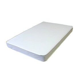 Show details of LA Baby 3" Compact Crib Mattress, White.