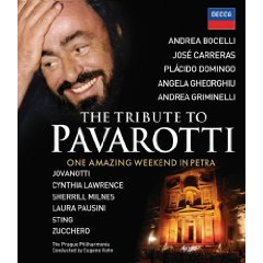 Show details of The Tribute to Pavarotti [Blu-ray] (2009).