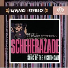 Show details of Rimsky-Korsakov: Scheherazade; Stravinsky: Song of the Nightingale [Hybrid SACD] [HYBRID SACD] .