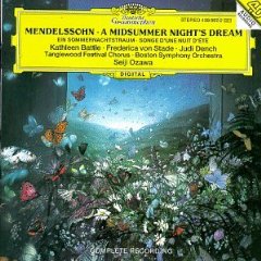 Show details of Mendelssohn: A Midsummer Night's Dream (complete) / Ozawa, Boston Symphony Orchestra.