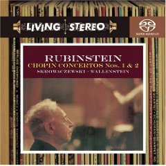 Show details of Chopin:Rubinstein  Piano Concertos Nos. 1 & 2 [Hybrid SACD] [HYBRID SACD] .