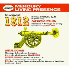 Show details of Tchaikovsky: 1812 Festival Overture; Capriccio Italien; Beethoven: Wellington's Victory.