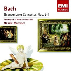 Show details of Bach: Brandenburg Concertos No. 1-4; Neville Marriner; Academy of St. Martin in the Fields.