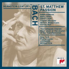 Show details of Bach: St. Matthew Passion.