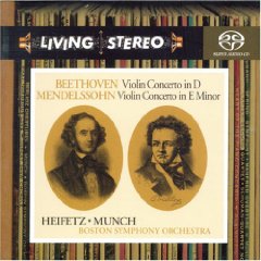 Show details of Beethoven: Violin Concerto; Mendelssohn: Violin Concerto [Hybrid SACD] [HYBRID SACD] .