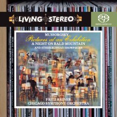 Show details of Mussorgsky: Pictures at an Exhibition, A Night on Bald Mountain, and Other Russian Showpieces [Hybrid SACD] [HYBRID SACD] .